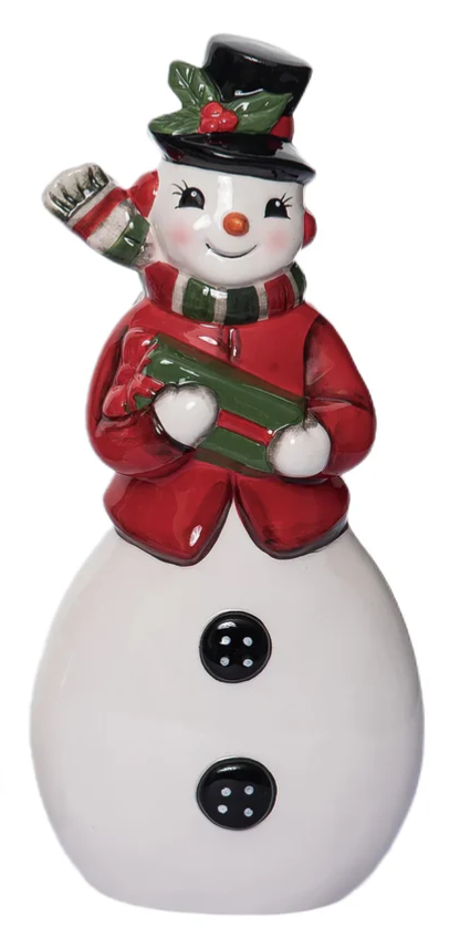 Dol Vintage Snowman S/3