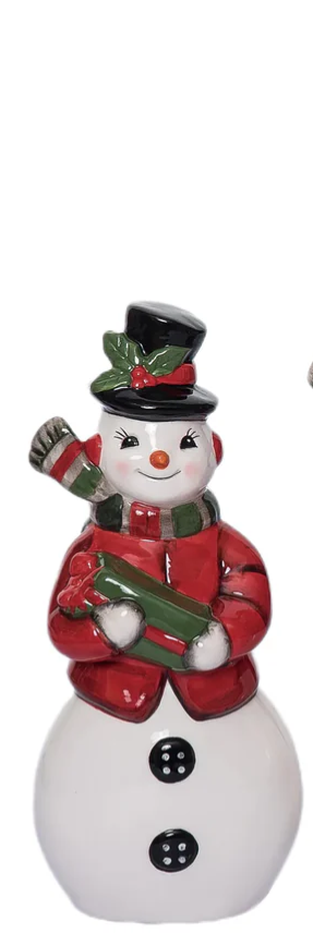 Dol Vintage Snowman S/3