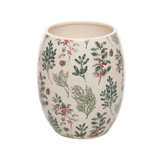 Dol Christmas Holly Vase