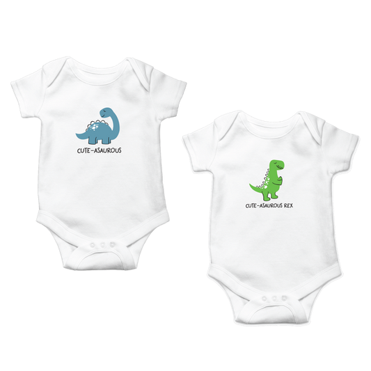 Dino Diaper Shirts
