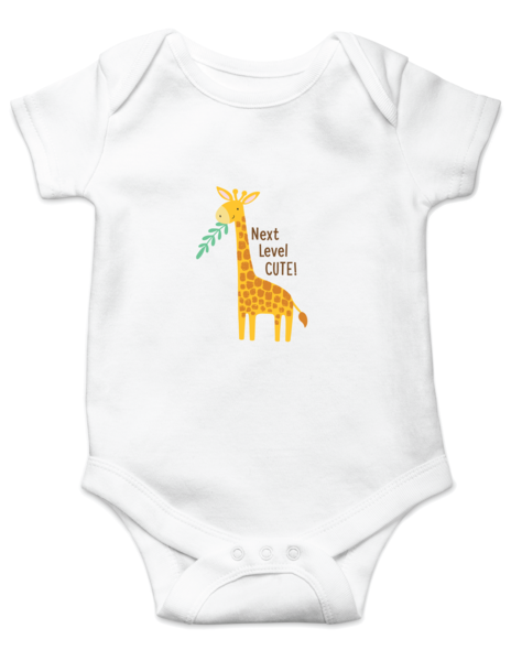 Butterscotch Giraffe Diaper Shirt