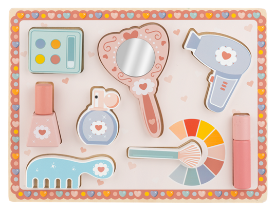 Wooden Makeup Puzzle Set