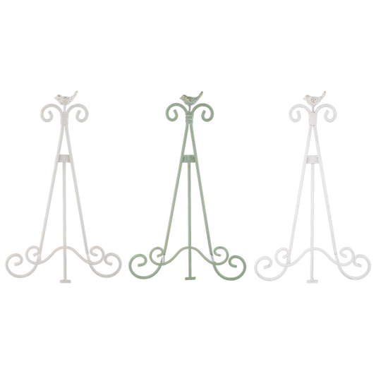 Plate Stand with Bird Finial