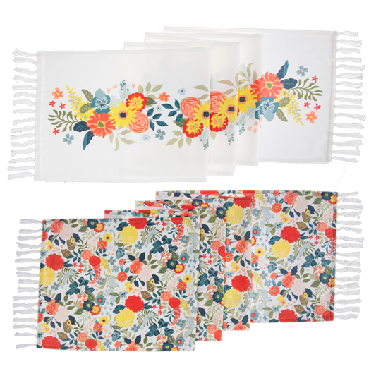 Flower Pattern Table Runner