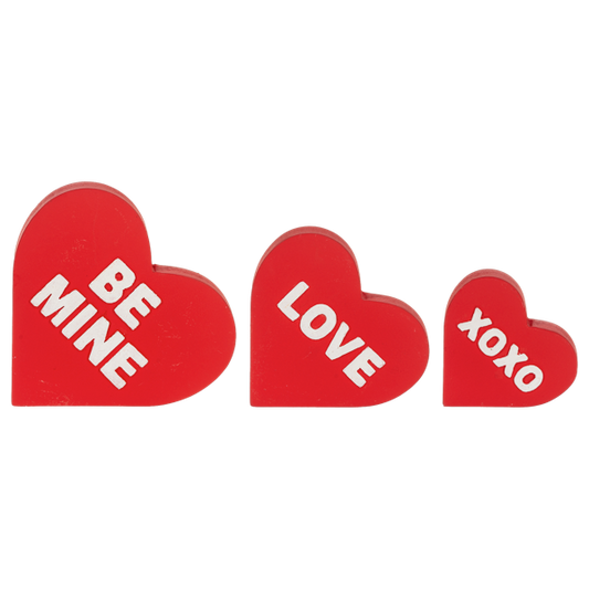 Heart with Love Text Sit about