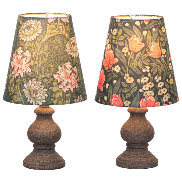 Green Floral Accent Lamp 40W Max