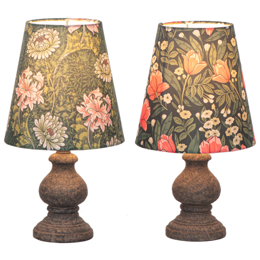 Green Floral Accent Lamp 40W Max