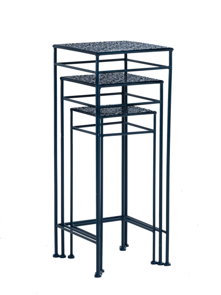 Indigo Laser Cut Plant Stand