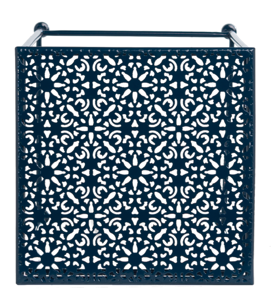 Indigo Laser Cut Plant Stand