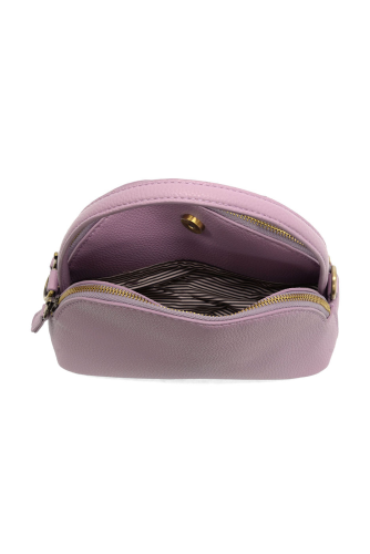 Larissa Double Zip Dome Crossbody