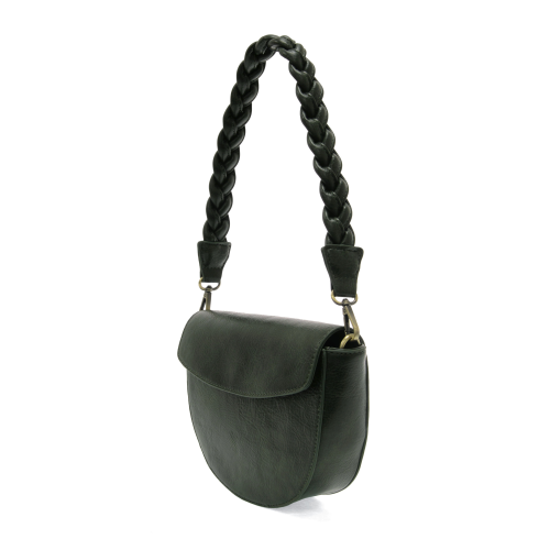 Joy Susan - Linda Crescent Crossbody w/ Braided Strap