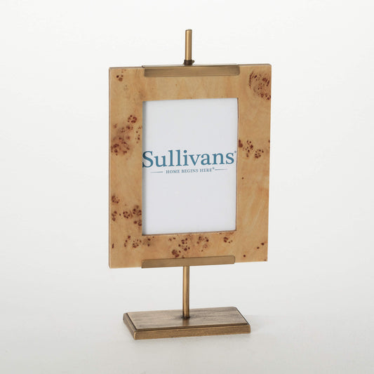 WOOD PRINT PHOTO FRAME