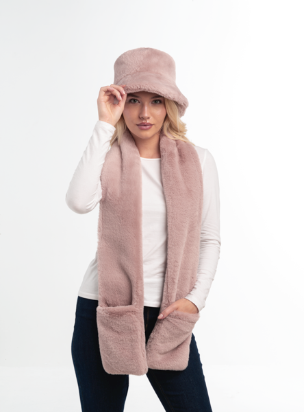 Plush Pocket Scarf