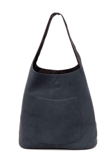 Dark Navy Molly Slouchy Hobo Handbag