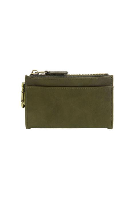 BOBBIE BIFOLD WALLET WITH CARABINER