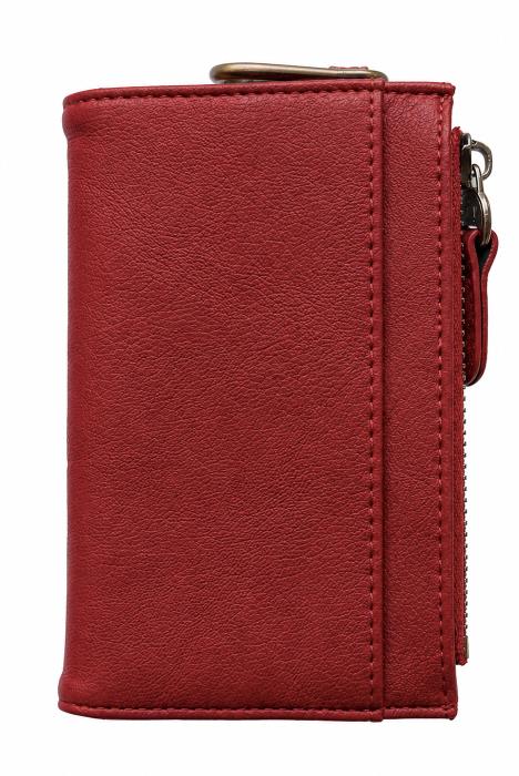 BOBBIE BIFOLD WALLET WITH CARABINER