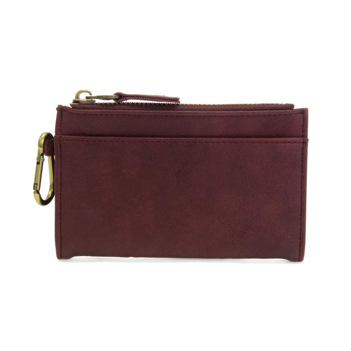 BOBBIE BIFOLD WALLET WITH CARABINER
