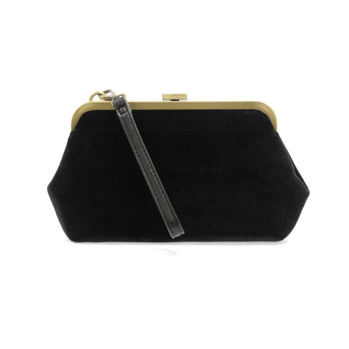Joy Susan - Velvet Vivie Frame Lock Convertible Crossbody/Wristlet