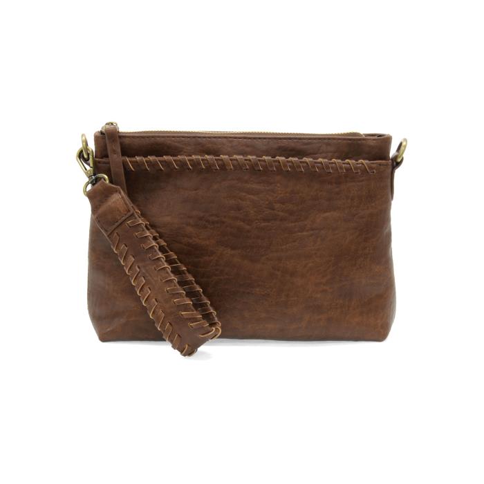 Joy Susan - Oakley Whipstitch Topzip Wristlet/Crossbody