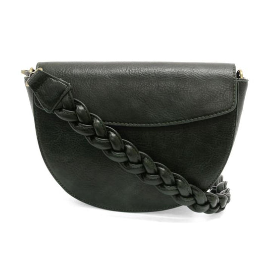 Joy Susan - Linda Crescent Crossbody w/ Braided Strap
