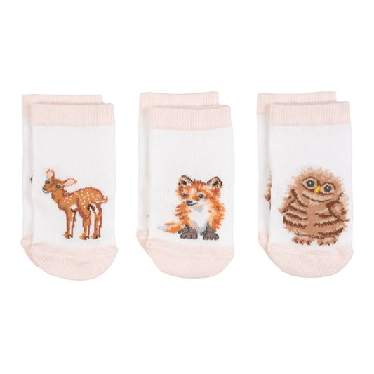 Copy of LITTLE SAVANNAH AFRICAN ANIMAL BABY SOCKS