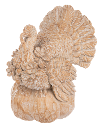 Natural Turkey Figurine