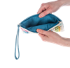 Crochet Striped Wristlet Pouches