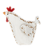 Carved Chicken Figurines