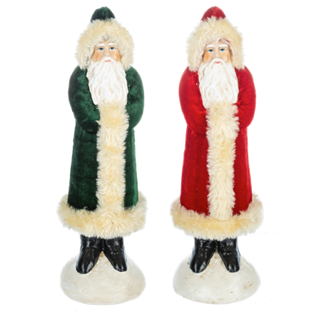 Belsnickel Santa Figurines