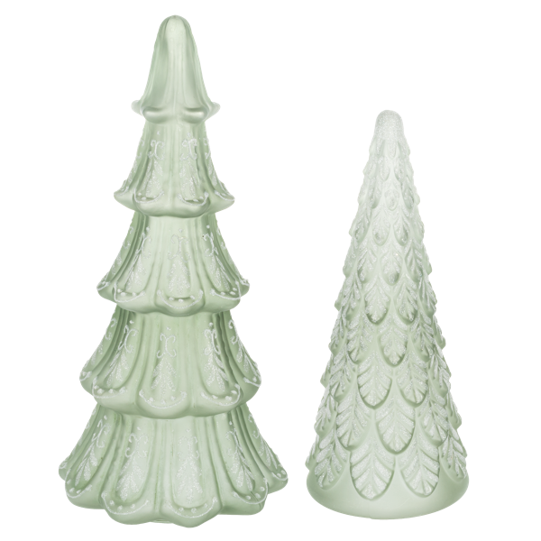 Frosted Ivy Tree Set