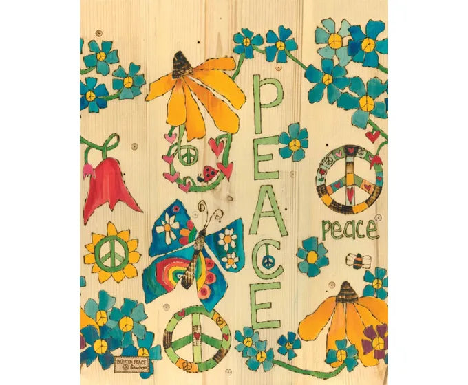 Peace 20" Art Pole