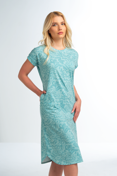 Printed Shirt Dress