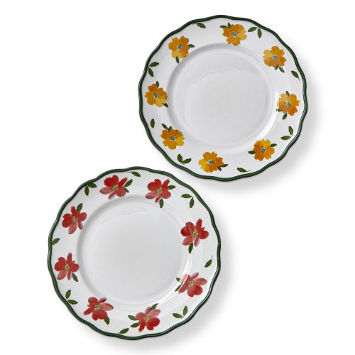 SPRINGTIME FLORAL APP PLATES MULTI