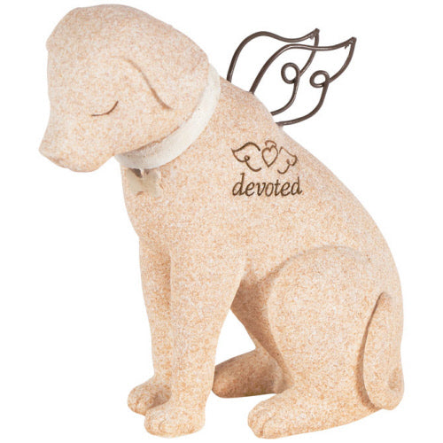 Faithful Angel by Robin Davis Dog figurine