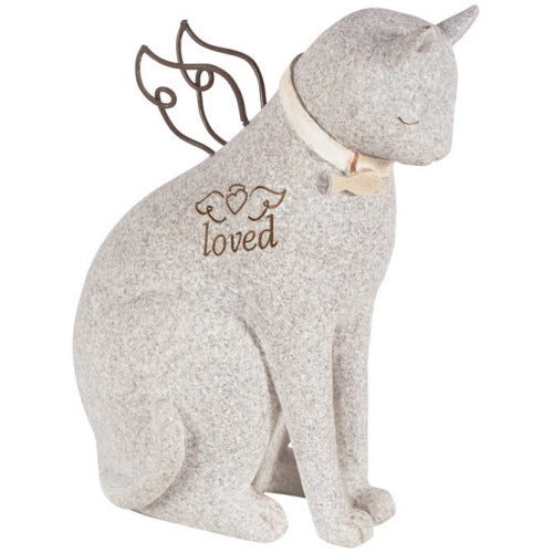 Faithful Angel by Robin Davis Cat figurine