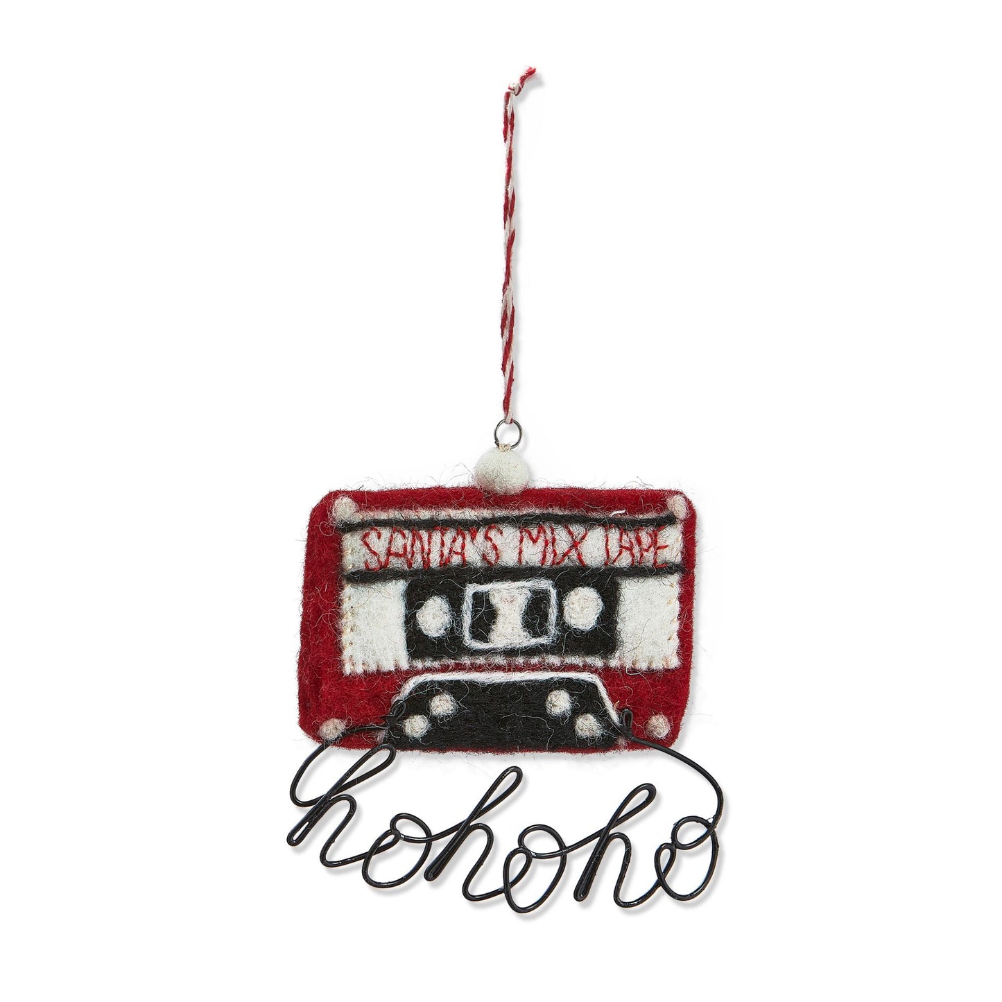 HoHoHo Mix Tape Ornament