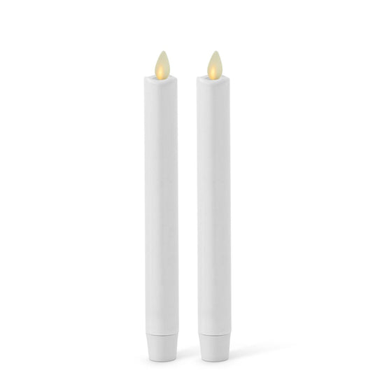 2 Pack 6 Inch Wax Luminara Indoor Taper Candles