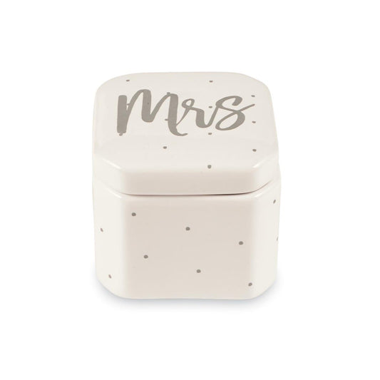 MRS CERAMIC TRINKET BOX