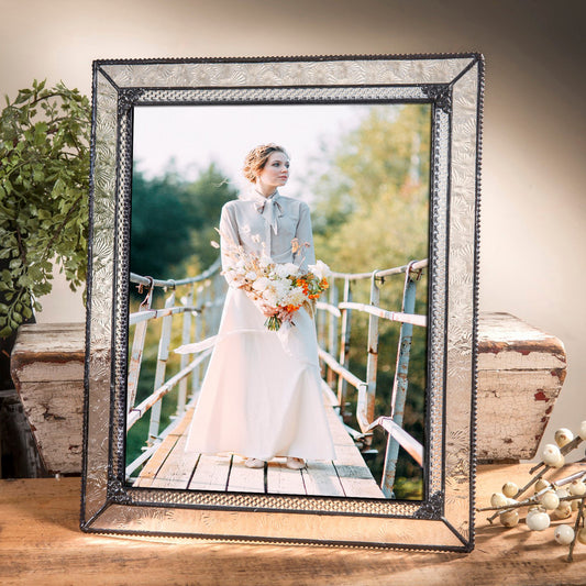 Vintage Wedding Picture Frame 8x10