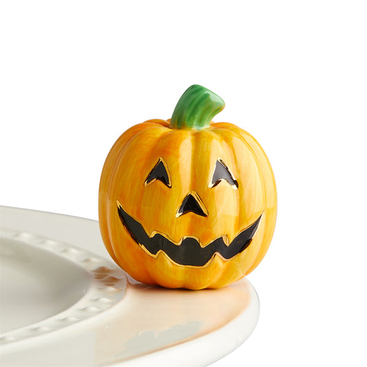 Carved Cutie - Nora Fleming Jack-o-Lantern Mini