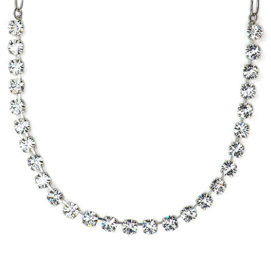 Must-Have Everyday Necklace "On A Clear Day" - Rhodium 001001