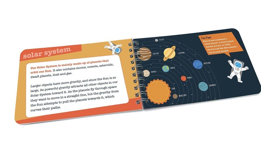 Our Solar Systems - Fun Facts About Outer Space Gift Book