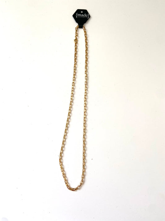 Gold Barrel Chain by Made