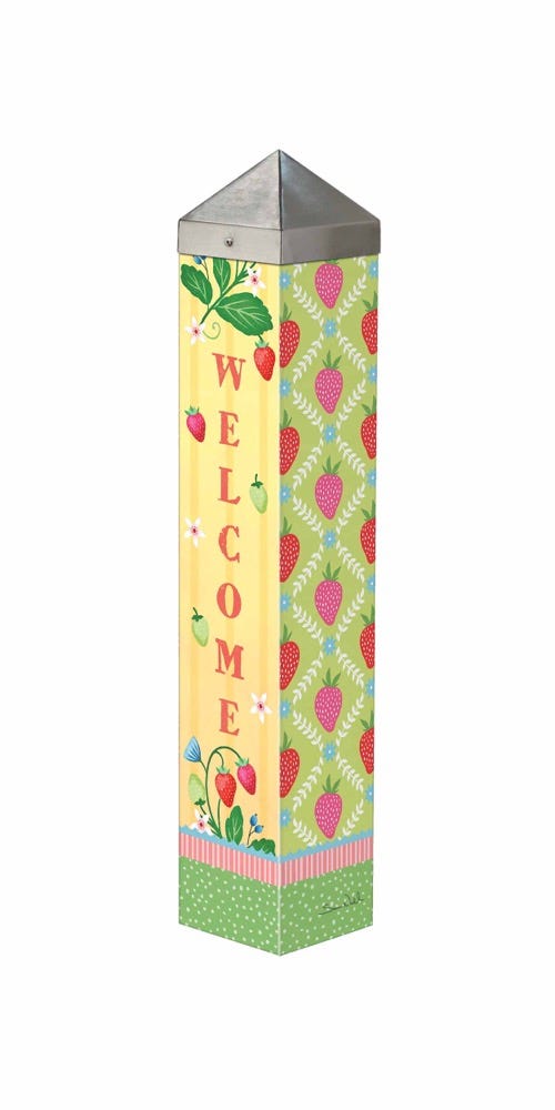 Life is Sweet 20" Garden Art Pole