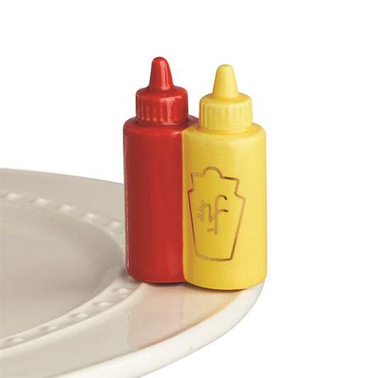 Main Squeeze - Nora Fleming Ketchup and Mustard Mini